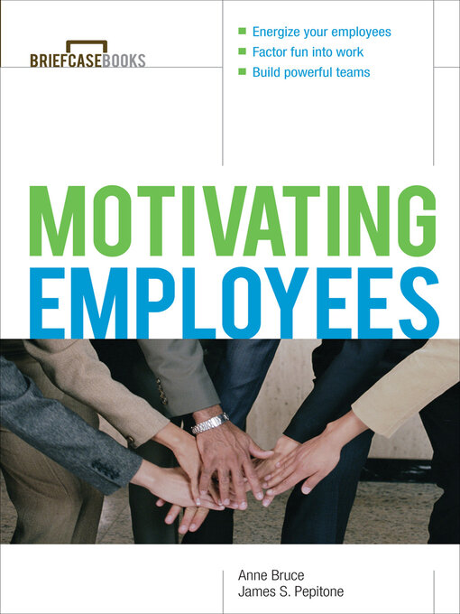 Title details for Motivating Employees by Anne Bruce - Available